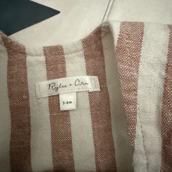 Rylee & Cru Striped Baby Overalls - Picture 6 of 7